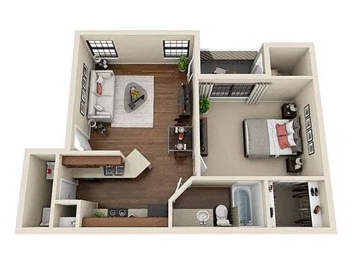 Floor plan The Oxford