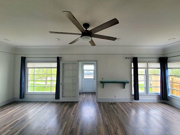 View from kitchen to front door
