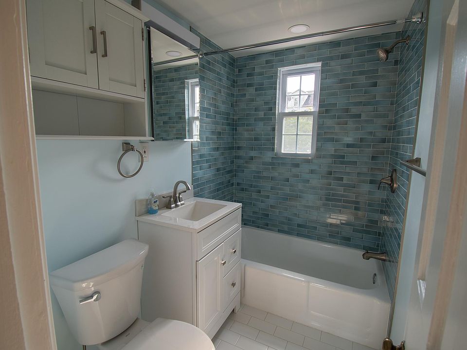 Newly renovated bathroom.