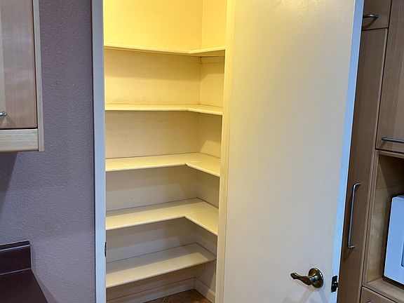 Spacious pantry