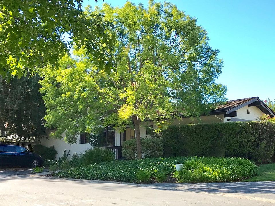 front of the house