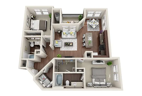 Floor plan B2B