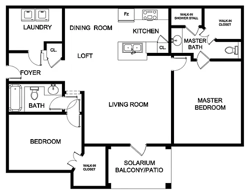Floor plan Baywind (Loft)