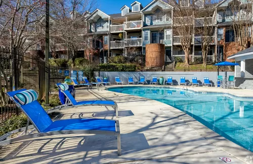Resort Style Pool with lounge chairs - Muse ATL