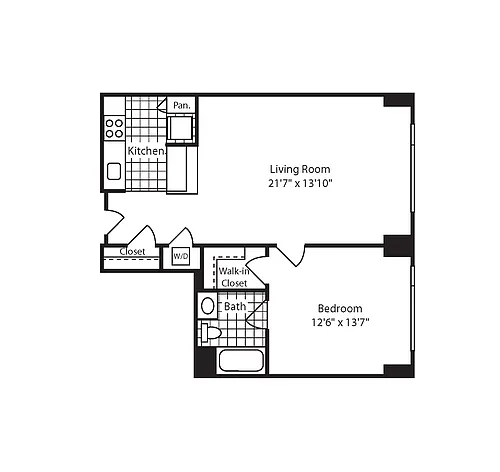 Floor plan A05R