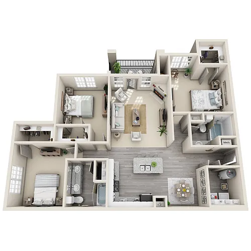 Floor plan The Cherokee