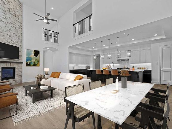 Family Room Dining Room