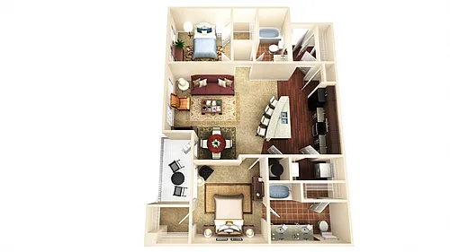 Floor plan B2