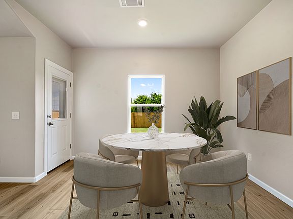 Enjoy a quick meal at the dining area.