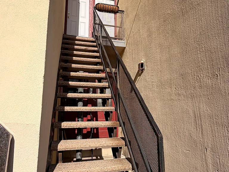 back staircase