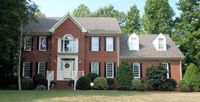 Beautiful home on a corner lot.