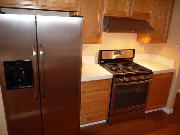 New stainless steel appliances