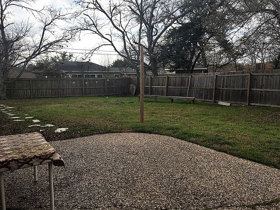 Patio and back yard