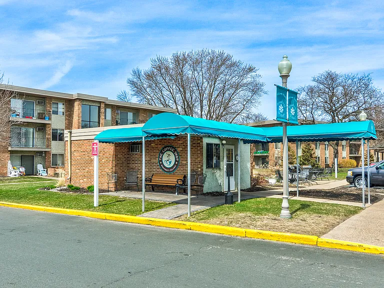 Coffee Shop and Bus stop for LN Transportation Services