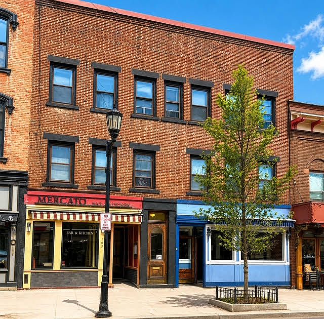 Historic building with all of the ambiance and charm of Downtown Ithaca.