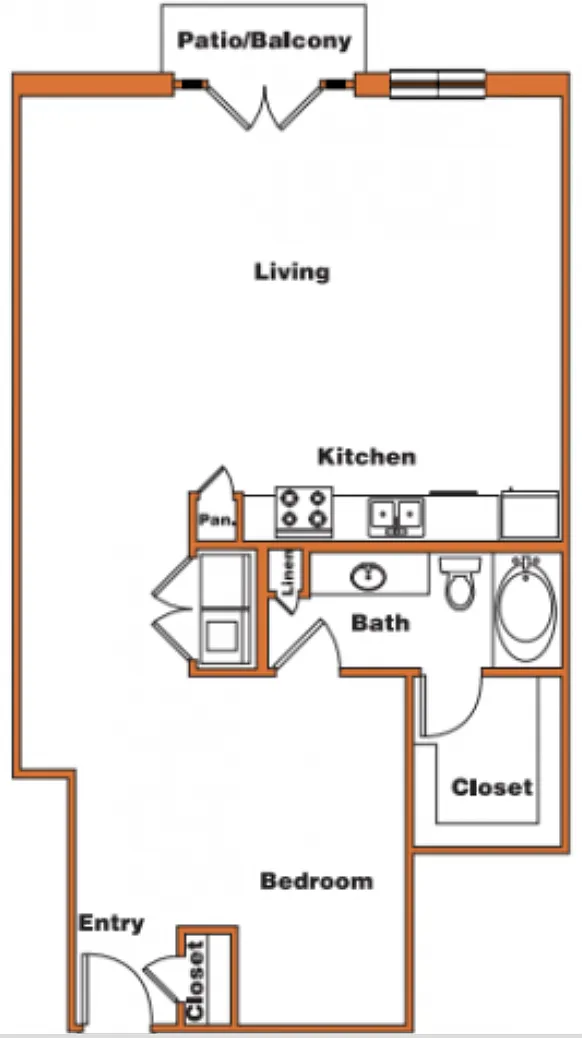 Floor plan Loft 7