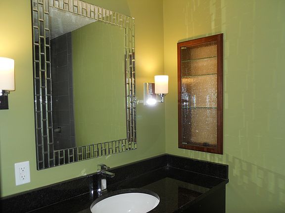 Hall bath vanity