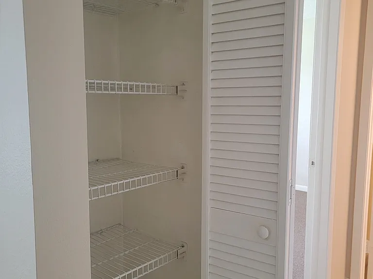 Linen Closet in the Hallway