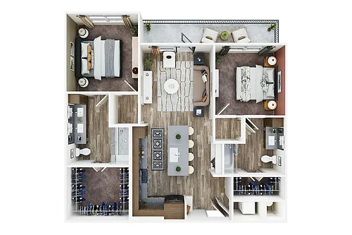 Floor plan B8