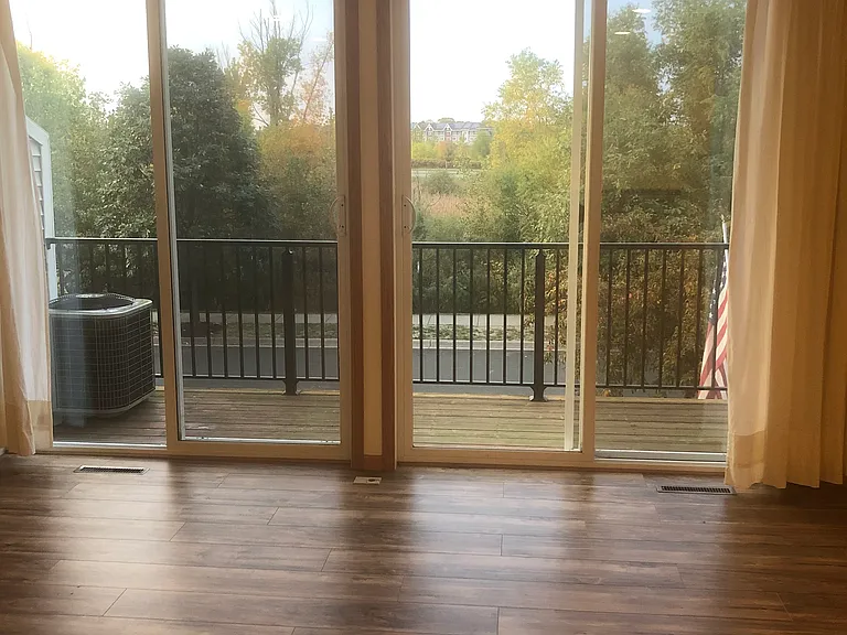 View off living room