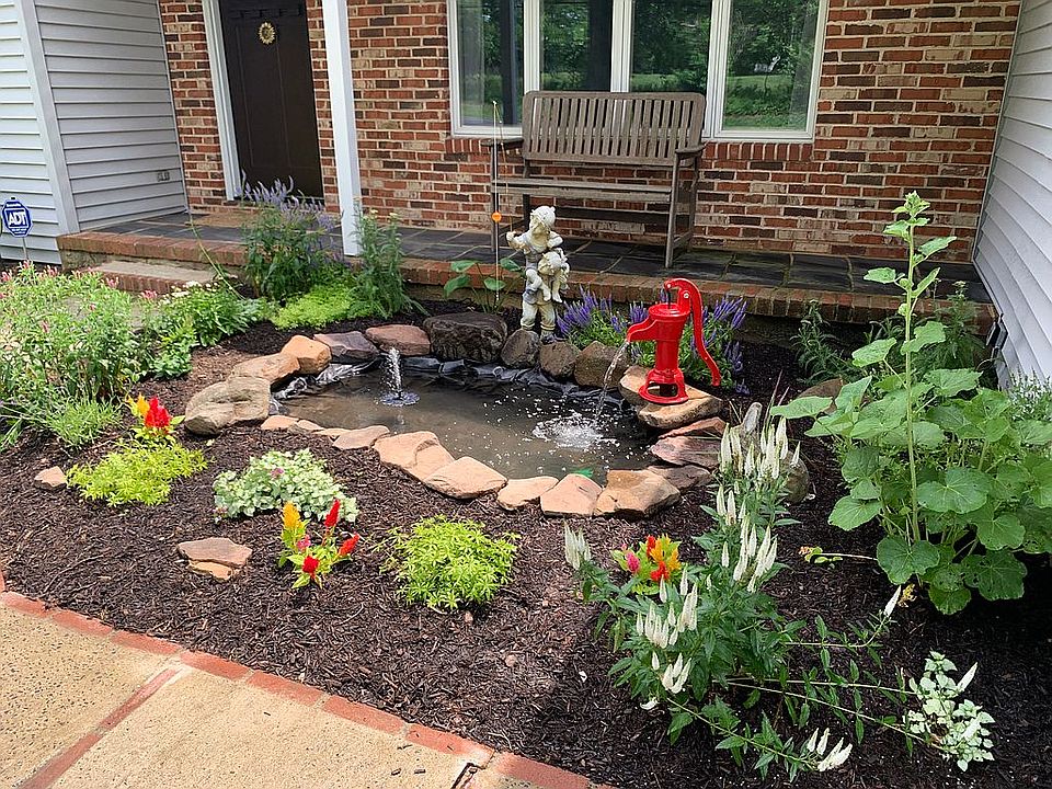 The Front Custom pond