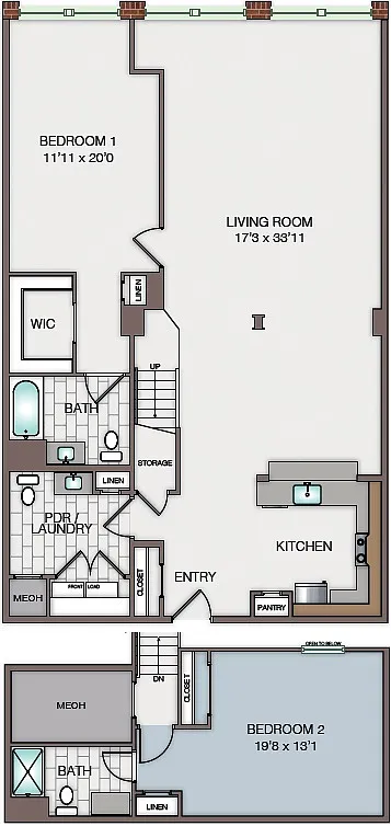 Floor plan B3