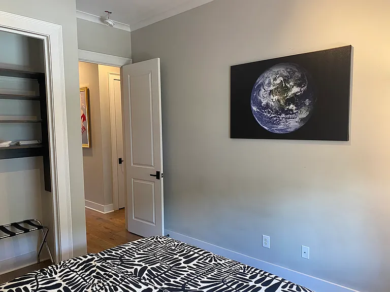 2nd floor, second bedroom, full closet.