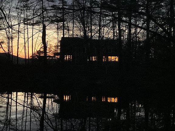 Sunset from across the pond
