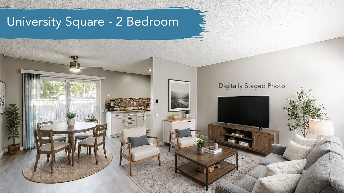 Floor plan 2 Bedroom 1 Bathroom