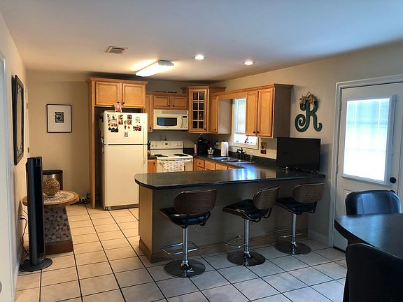 Kitchen with walk in pantry