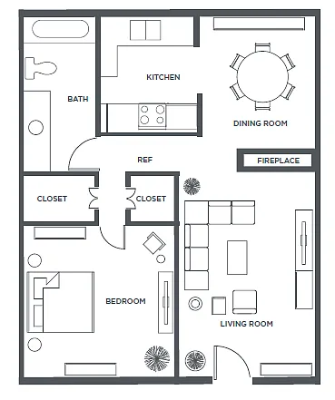 Floor plan 1/1