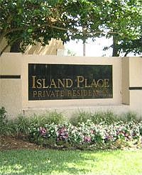 Island Place Entrance