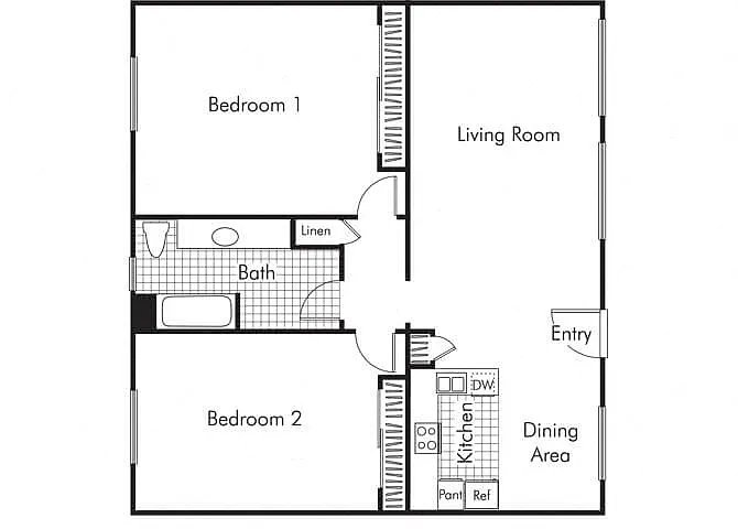 Floor plan B3