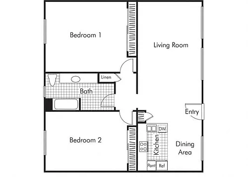 Floor plan B3