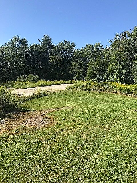 Foundation of previous house