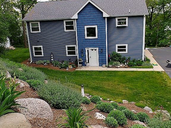 Nestled on a private lot