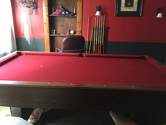 Pro size pool table