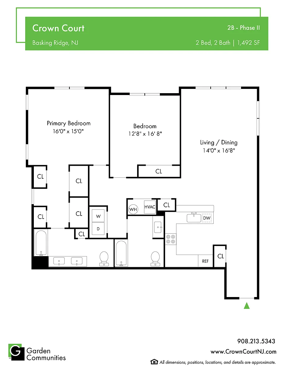 Floor plan $2.31/sq.ft. - 2B - Phase II