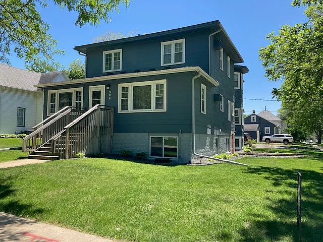 Front of property on Center St.
