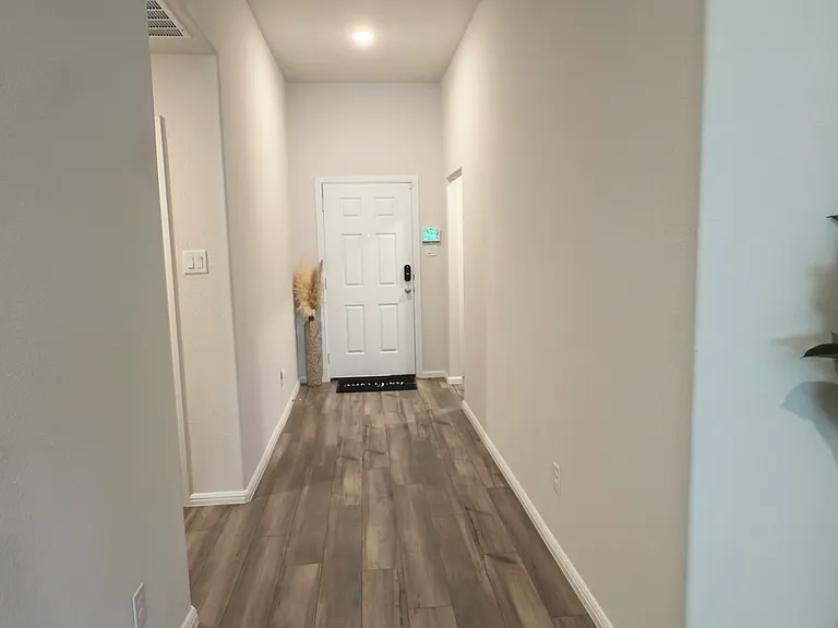 Front door and Hallway