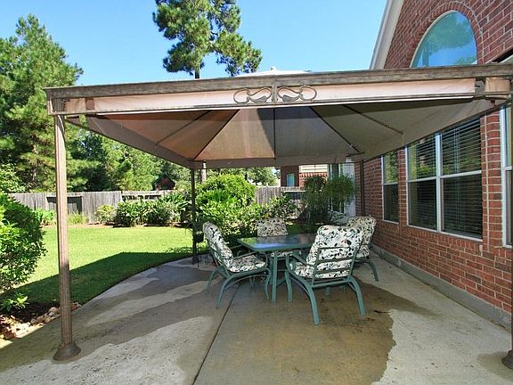 The Extended Patio has room for a patio set, plants and the grill! And the relaxing views just can't