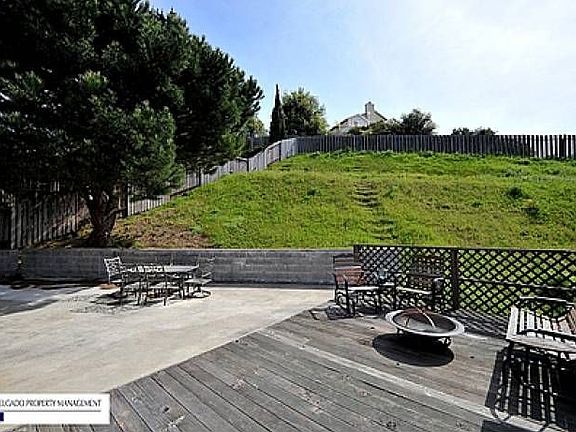 Backyard & Patio Area