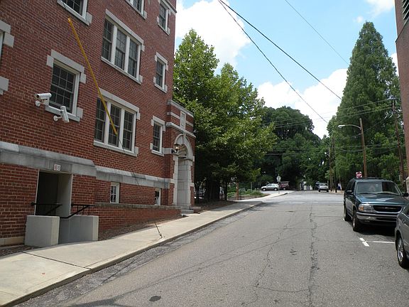 Quiet Church St, The Aston At left