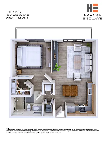 Floor plan B1R-136
