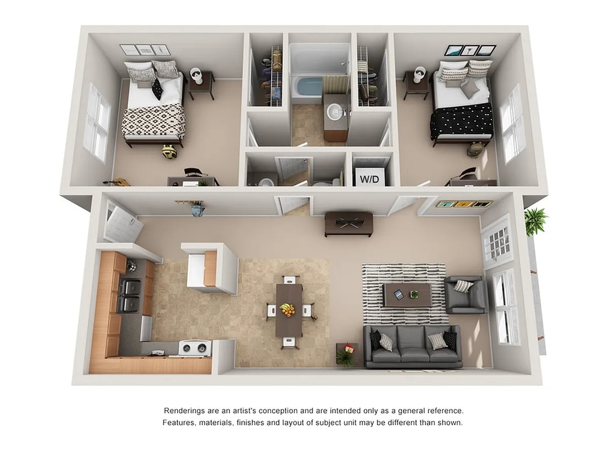 Floor plan Omni - 50 (Affordable)