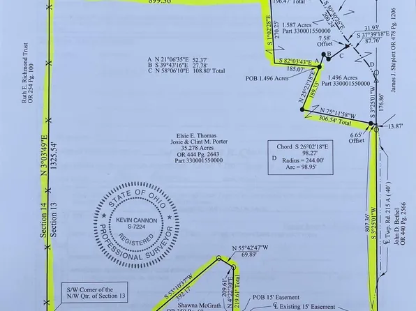 7397 Township Road 215a, Corning, OH 43730