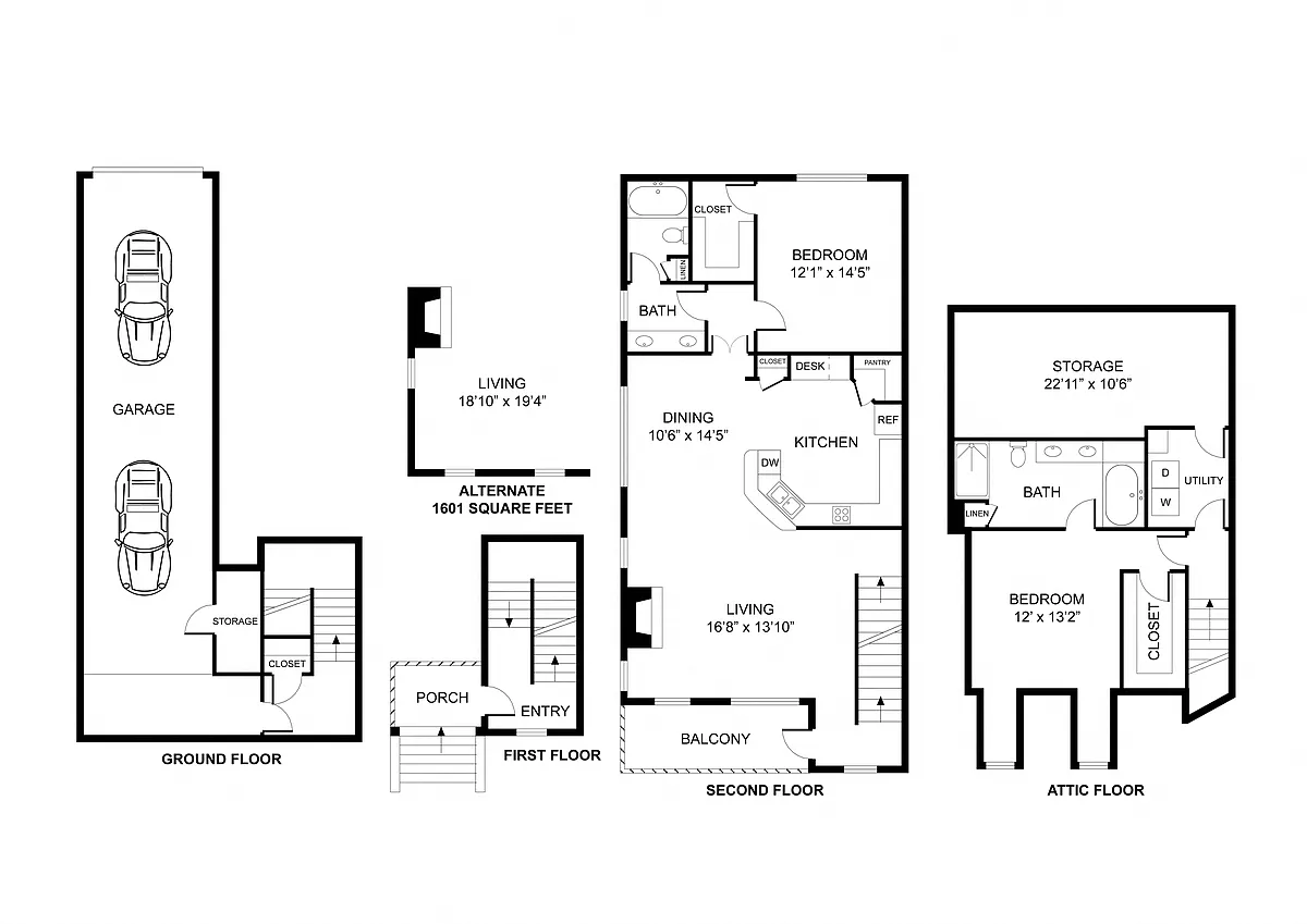 Floor plan THE BEVERLY