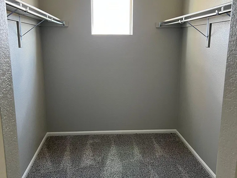 Master walk-in closet