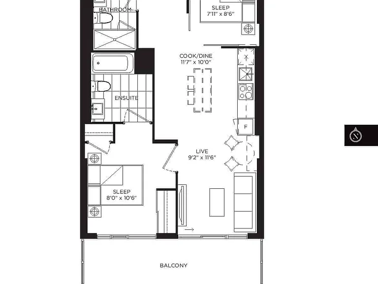 20 Edward St #2306 — Photo 3