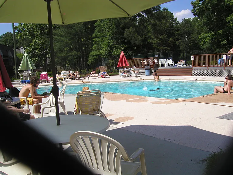Community private pool